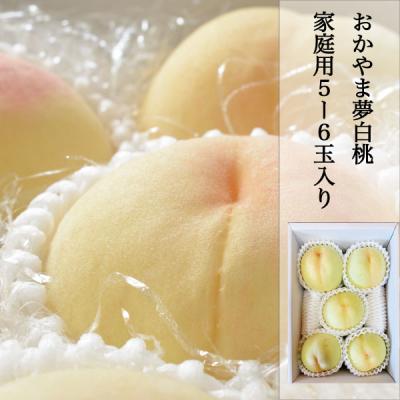 桃　ほたて　5kgご自宅用 07-07-013 もも(白桃7.8月ご家庭用) 4kg~4.5kg - 山形県天童市