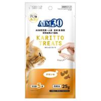 猫 おやつ 猫おやつ キャットフード カラダにおいしい アミノ酸 A-30 健康維持 食べきり 小分け AIM30 カリッとトリーツ チキン味 25g | ネコグッズ kocka コチュカ