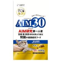 猫 腎臓 健康サポート AIM30 室内成猫用健康な尿路・毛玉ケア 600g | ネコグッズ kocka コチュカ