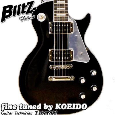 BLITZ ギター レスポール 黒(ギター)の商品一覧|楽器、器材 BLITZ ギター レスポール 黒(ギター)の商品一覧|楽器、器材