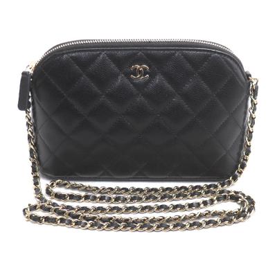 CHANEL シャネル マトラッセ ショルダーバッグ ブラック AP4016 レディース【中古】 CHANEL（シャネル） マトラッセ ショルダーバッグ キャビアスキン