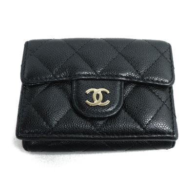 CHANEL 財布 三つ折り マトラッセキャビアスキンの商品一覧 通販 CHANEL 財布 三つ折り マトラッセキャビアスキンの商品一覧 通販