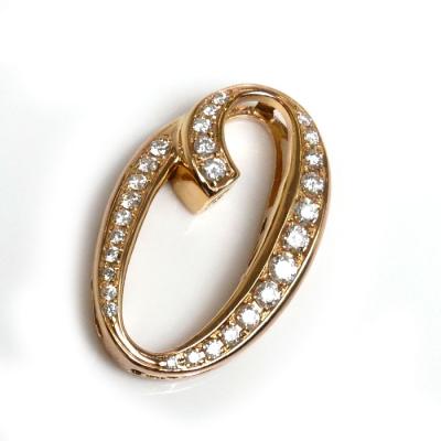 11/美品 ノンブル ゆきざき K18WG ダイヤ ナンバー6 ペンダントトップ ゆきざき ノンブル 6 ナンバーペンダントトップ K18WG ダイヤ