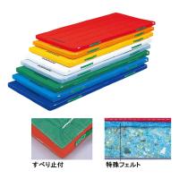 エバニュー EVERNEW 体操用具 防ダニカラーペットマットすべり止付90cm×180cm×5cm 送料無料 EKM081-100 白 | 琥珀商店 Yahoo!ショップ