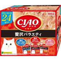 いなば食品　ＣＩＡＯパウチ　贅沢バラエティ　２４個パック | コーナンeショップ Yahoo!ショッピング店