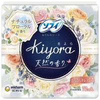 ユニ・チャーム　ソフィ Kiyora(きよら)　ナチュラルフローラル　７２枚 | コーナンeショップ Yahoo!ショッピング店