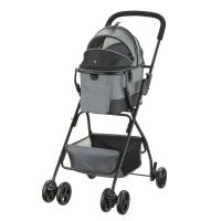 リッチェル Richell ペットカート ミニモ グレー 犬 猫 カート キャリー ゲージ 超小型犬 小型犬 | コジコジ