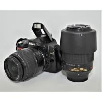 Nikon デジタル一眼レフカメラ D40 ダブルズームキットII ブラック D40BWZII | KOKONARARU2号店