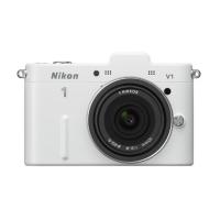 Nikon ミラーレス一眼カメラ Nikon 1 (ニコンワン) V1 (ブイワン) 薄型レンズキット ホワイトN1 V1ULK WH | KOKONARARU