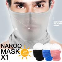 NAROO MASK (ナルーマスク) フェイスマスク バイク 防寒 大人 紫外線対策 UV96.2%カット 