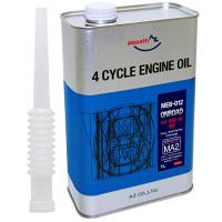 AZ(エーゼット) バイク用 4サイクル エンジンオイル 1L 【10W-40/MA2規格/100%化学合成油/2輪用】 MEB-012 EG041 | komalu shop