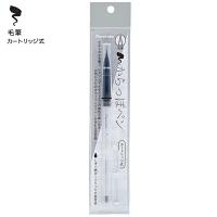 呉竹 Kuretake からっぽペン カートリッジ式 毛筆 ECF160-602 スポイト付き | こまもの本舗 Yahoo!店