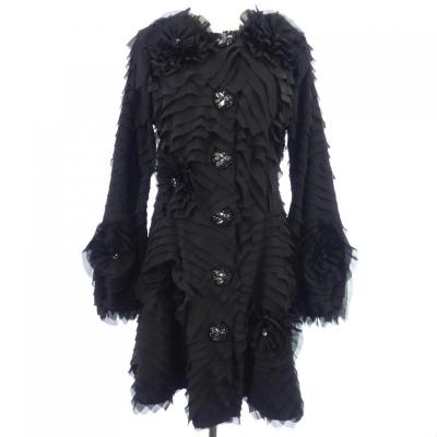 NOKO OHNO ノコオーノ カットワーク刺繍ウールコート 40size