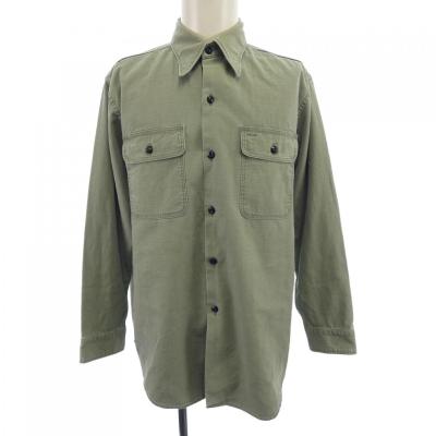 美品　マディソンブルー　半袖シャツ　カーキ　サイズ1 美品△マディソンブルー//SLEEVELESS J.BRADLEY SHIRT - メルカリ