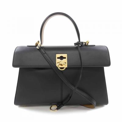 美品　CAFUNÉ カフネ　黒 ハンドバッグ　ショルダーバッグ　七五三　卒入園式 Cafuné カフネ - Stance Bag - Black