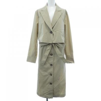 【MOGA】スプリングコート　大きいサイズ　未使用 MOGA 美品/モガ 薄手コート スプリングコート 大きいサイズ 表記