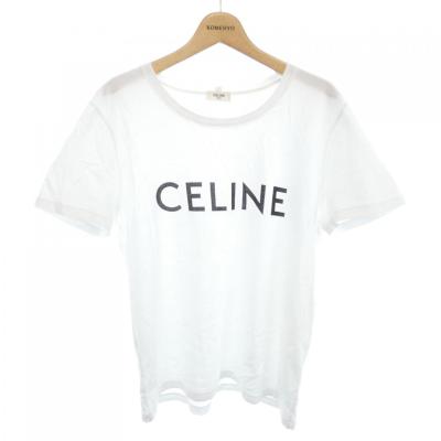 CELINE セリーヌ　Tシャツ CELINE 25SSモデル セリーヌ レディース CELINEパッチ Tシャツ