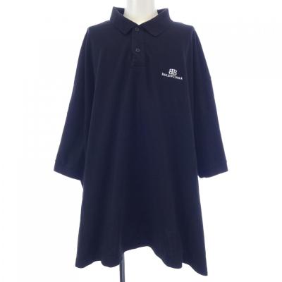 BALENCIAGA バレンシアガ 22ss レイヤードポロシャツ ブラック BALENCIAGA バレンシアガ 22ss レイヤードポロシャツ ブラック