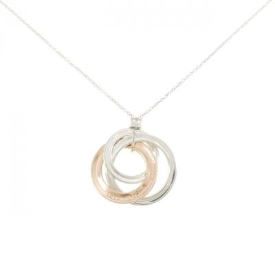 ティファニー 1837 インターロッキング ダブルリング ネックレス S33f ティファニー 1837™ インターロッキング サークル ペンダント