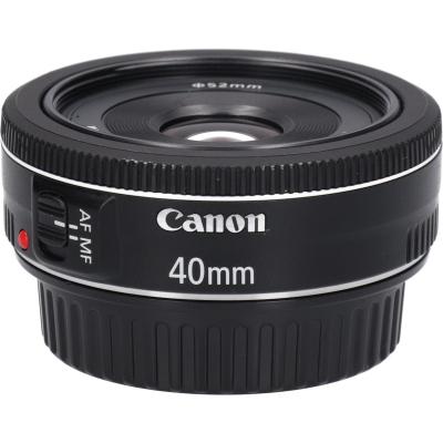 Canon EF40mm F2.8STM フード付き美品 Canon EF40mm F2.8STM フード付き美品