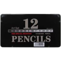 【ポスト投函です　追跡番号あります】北星鉛筆　大人の鉛筆　アートセット（４H〜６B）　＃9900 | こめいちヤフー店