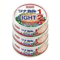 ツナ缶 ツナカル LIGHT 1／2 3缶シュリンク ホテイフーズ | 食福堂