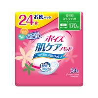 クレシア　ポイズ　肌ケアパッド　長時間・夜も安心用　１７０ｃｃ　２４枚　お得パック 9個セット | コメリドットコム