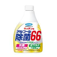 フマキラー　キッチン用アルコール除菌　６６　付替用　４００ｍｌ | コメリドットコム