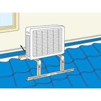 エアコン　室外機用キャッチャー　傾斜屋根用　Ｃ−ＹＧ | コメリドットコム