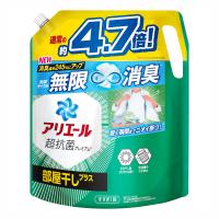 Ｐ＆Ｇ　アリエールジェル　部屋干しプラス　詰替用超ウルトラジャンボ　１．８１ｋｇ 4個セット | コメリドットコム