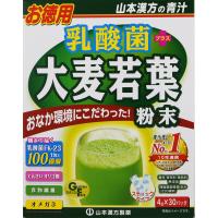 山本漢方製薬　乳酸菌 大麦若葉（徳用）　120g（4g×30パック） | 米屋薬店