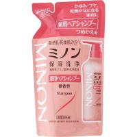 【医薬部外品】 第一三共ヘルスケア　ミノン薬用ヘアシャンプー 詰替 380mL | 米屋薬店