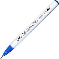 呉竹 カラー筆ペン ZIGクリーンカラーリアルブラッシュ032 ペルシアンブルー RB6000AT-032 | 小物市場