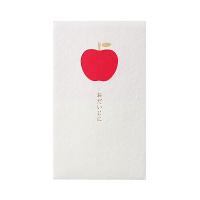 マルアイ ポチ袋 窓ぽち袋 りんご ノMD5R | 小物市場