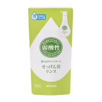 弱酸性せっけん用 リンス リフィル400ml | このはなショップさかえ