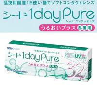 ワンデーピュア うるおいプラス 乱視用(32枚入り)  定型外送料無料・30ポイント付 SEED 1dayPure トーリック コンタクトレンズ | こん太村