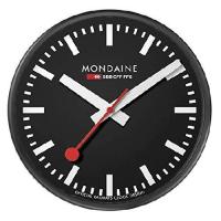 MONDAINE (モンディーン) 掛け時計 ウォールクロック ブラック A990.CLOCK.64SBB | ショップグリーンストア