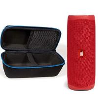 JBL Flip 5 Waterproof Portable Wireless Bluetooth Speaker Bundle with divvi! Protective Hardshell Case - Red | ショップグリーンストア
