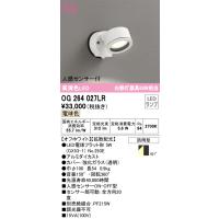 安心のメーカー保証 OG264027LR（ランプ別梱包）『OG264027#＋NO293E』 オーデリック 屋外灯 スポットライト LED ◆ | 住まいのこしなかセレクト店