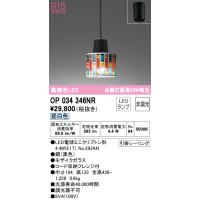 安心のメーカー保証 OP034346NR（ランプ別梱包）『OP034346#＋NO292AN』 オーデリック ペンダント LED ◆ 実績20年の老舗 | 住まいのこしなかセレクト店