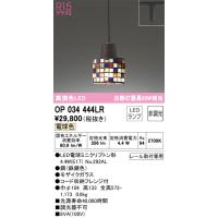 安心のメーカー保証 OP034444LR（ランプ別梱包）『OP034444#＋NO292AL』 オーデリック ペンダント 配線ダクト用 LED ◆ | 住まいのこしなかセレクト店