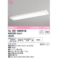 安心のメーカー保証 XL551092R1B（ランプ別梱包）『XL551092#Y＋NO441RB×2』 オーデリック ベースライト LED | 住まいのこしなかセレクト店
