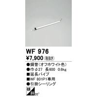 安心のメーカー保証【ご注文合計25,001円以上送料無料】【インボイス対応店】Ｔ区分オーデリック照明器具 WF976 シーリングファン パイプのみ | 照明器具と住まいのこしなか