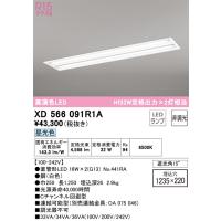 安心のメーカー保証 Ｎ区分オーデリック照明器具 XD566091R1A （ランプ別梱包）『XD566091#Y＋NO441RA×2』 ベースライト 天井埋込型 LED | 照明器具と住まいのこしなか