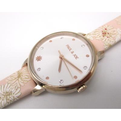 未使用　稼働中　PAUL&JOE ポール&ジョー 腕時計　クリザンテーム ポール & ジョー新作腕時計、クリザンテーム＆猫のヌネットの2大