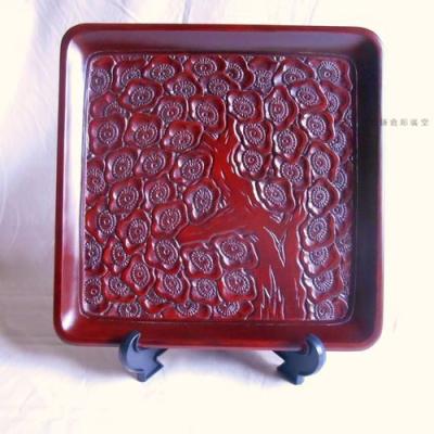 鎌倉彫廣堂 - 正方形のお盆｜Yahoo!ショッピング