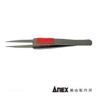 ANEX NO.224 ステンレスラバーグリップ フッ素加工ピンセット | 工具通販 Yahoo!店