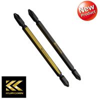 フジ矢 両頭ビット（黒金・２本組）+2×110mm 5202-110-BG | 金物と工具の店山崎Yahoo!店