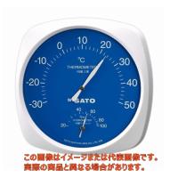 温湿度計（ファミリー/文字番 ブルー/1011-00【TH-200 佐藤計量器】 | 工具箱.com Yahoo!店