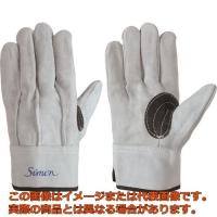 シモン　牛床革手袋　１０７ＡＡＡ黒銀当 | 工具箱.com Yahoo!店